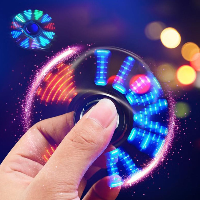 Fingertip gyro lighter multifunctional rechargeable new laser