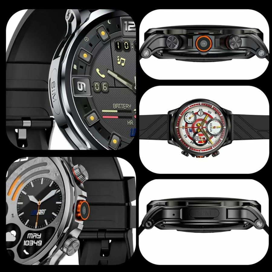 LOKMAT Multifunctional Smart WatchFashionable Digital Watch with 200w Camera,Smart Watch with Multiple Sports Modes for Men & Women