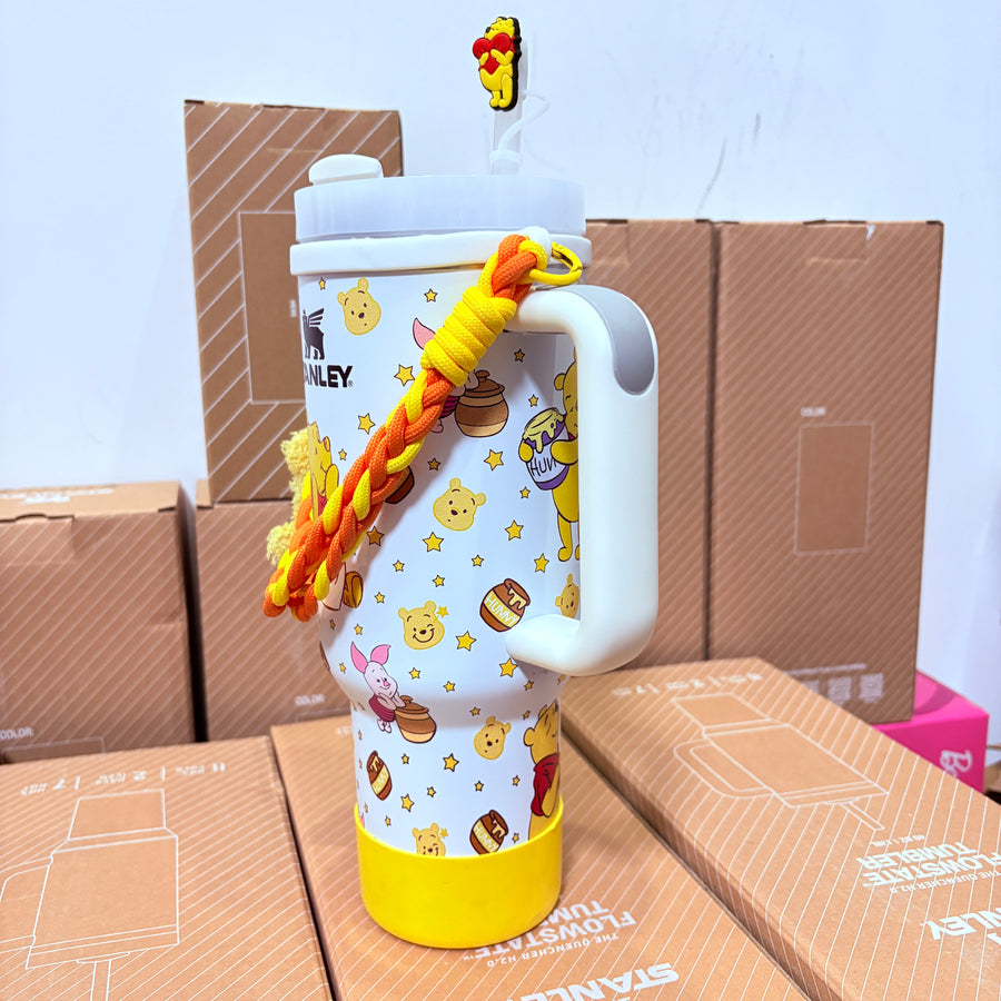 40oz Winnie the Pooh tumbler——Accessories Included Shipment