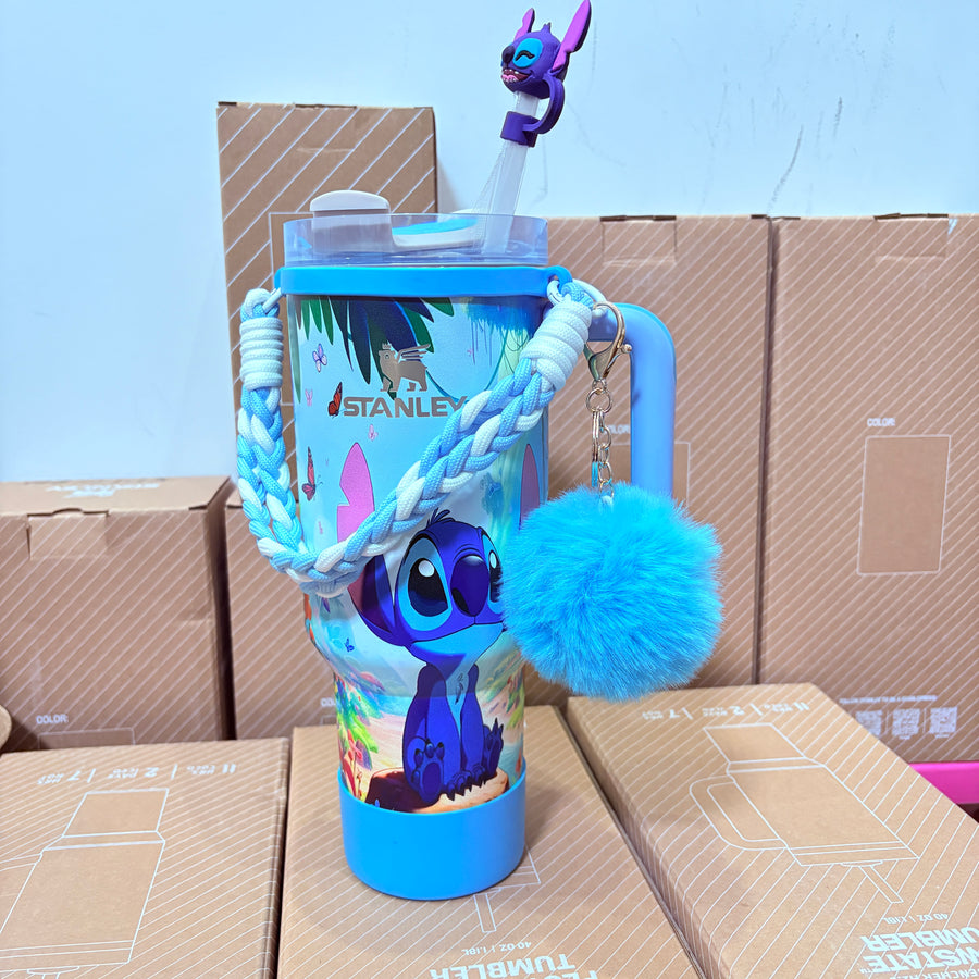 40oz Stitch tumbler——Accessories Included Shipment
