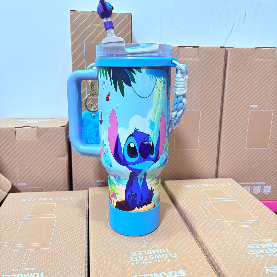 40oz Stitch tumbler——Accessories Included Shipment