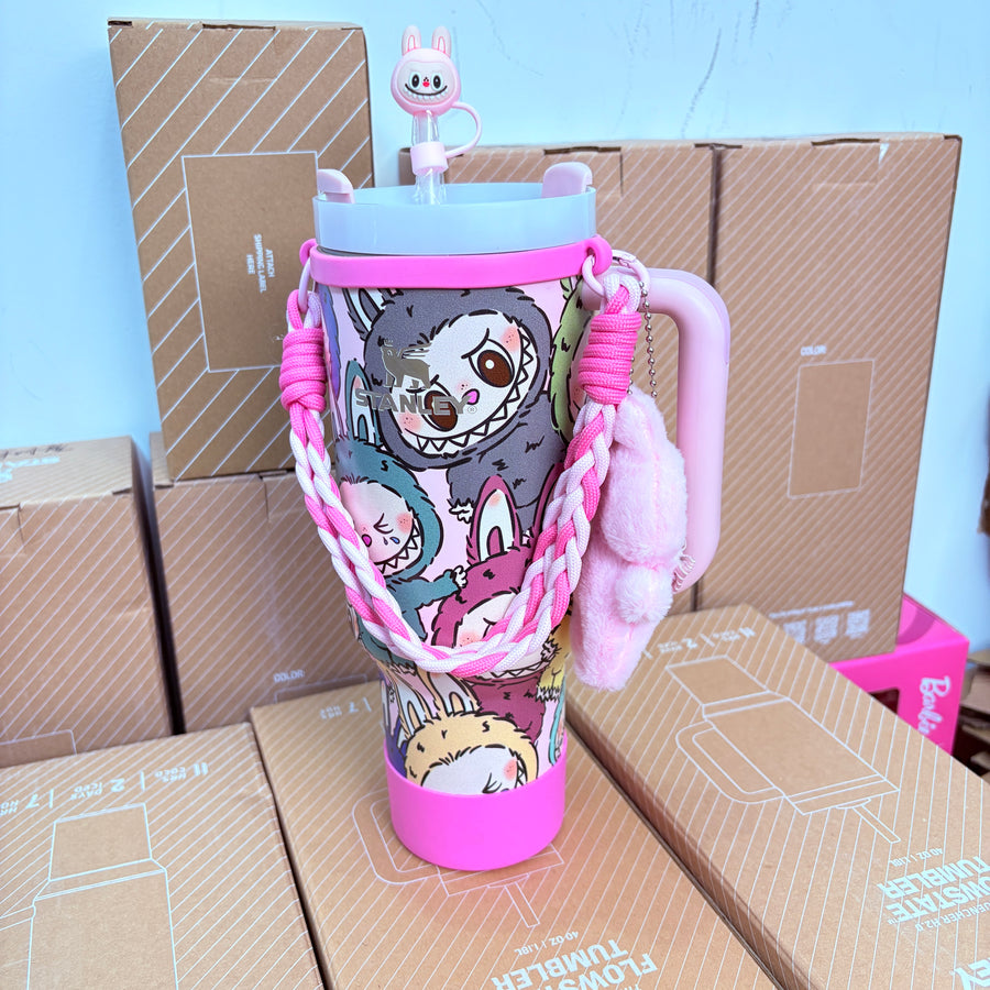 40oz Labubu tumbler——Accessories Included Shipment