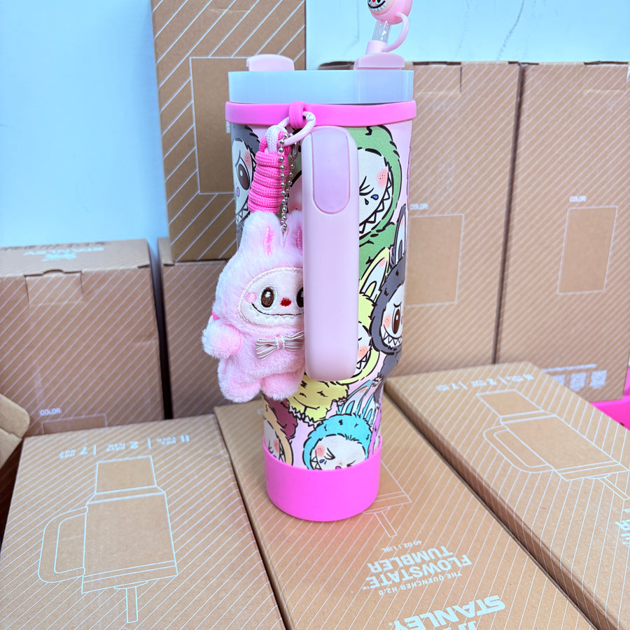 40oz Labubu tumbler——Accessories Included Shipment
