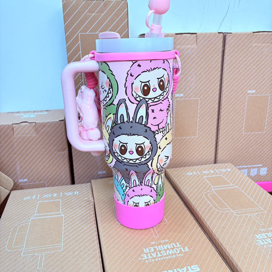 40oz Labubu tumbler——Accessories Included Shipment