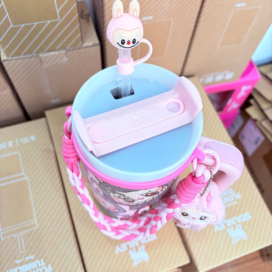 40oz Labubu tumbler——Accessories Included Shipment