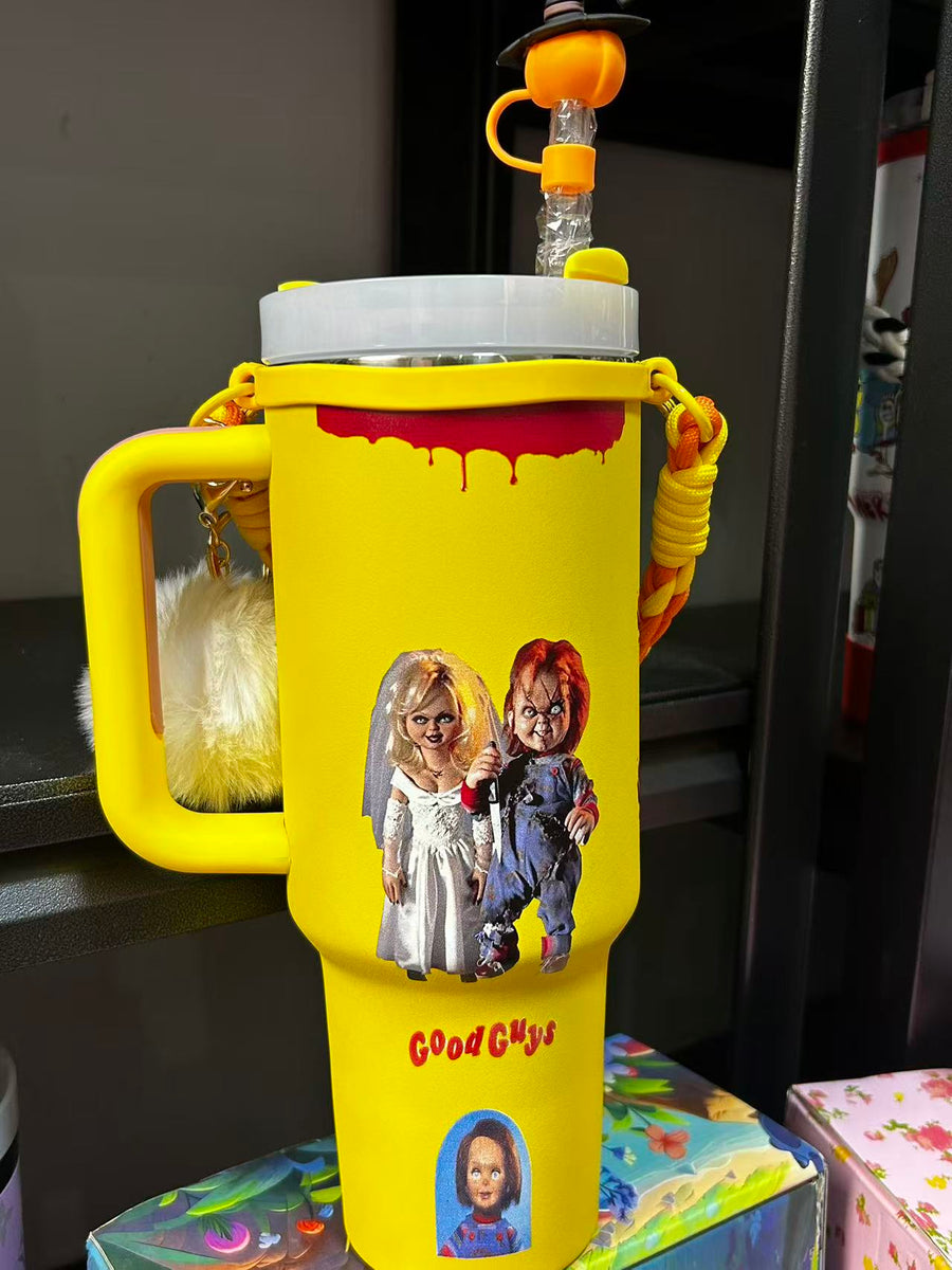 40oz CHUCKY tumbler——Accessories Included Shipment