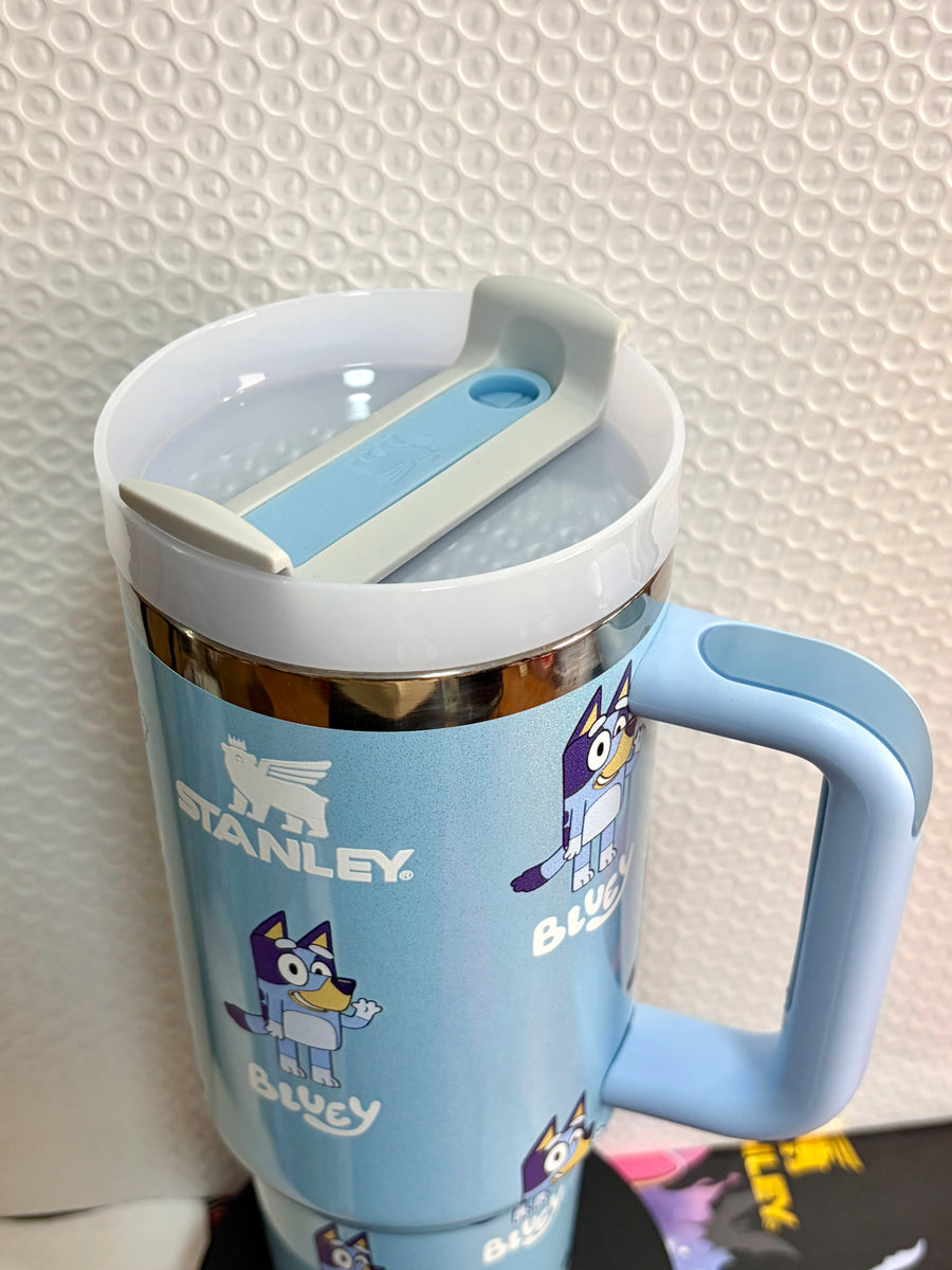 40oz Bluey tumbler——Accessories Included Shipment