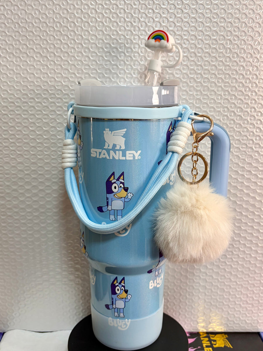 40oz Bluey tumbler——Accessories Included Shipment