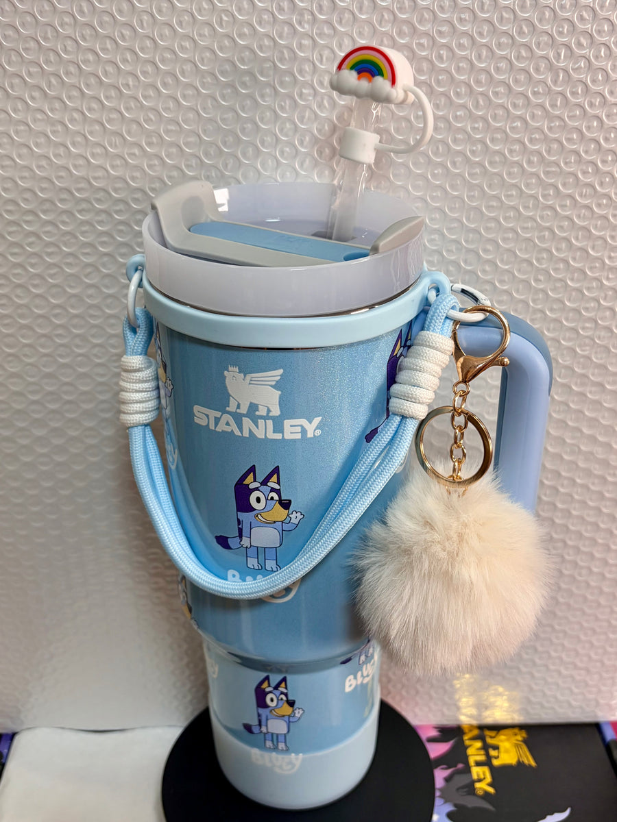 40oz Bluey tumbler——Accessories Included Shipment