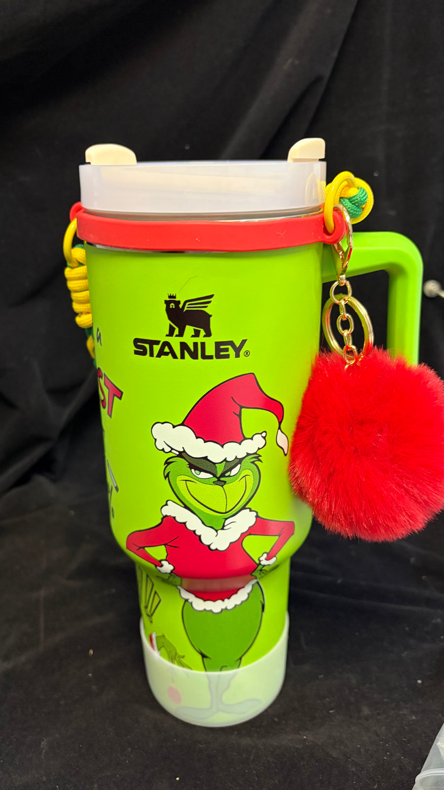 40oz Grinch tumbler——Accessories Included Shipment