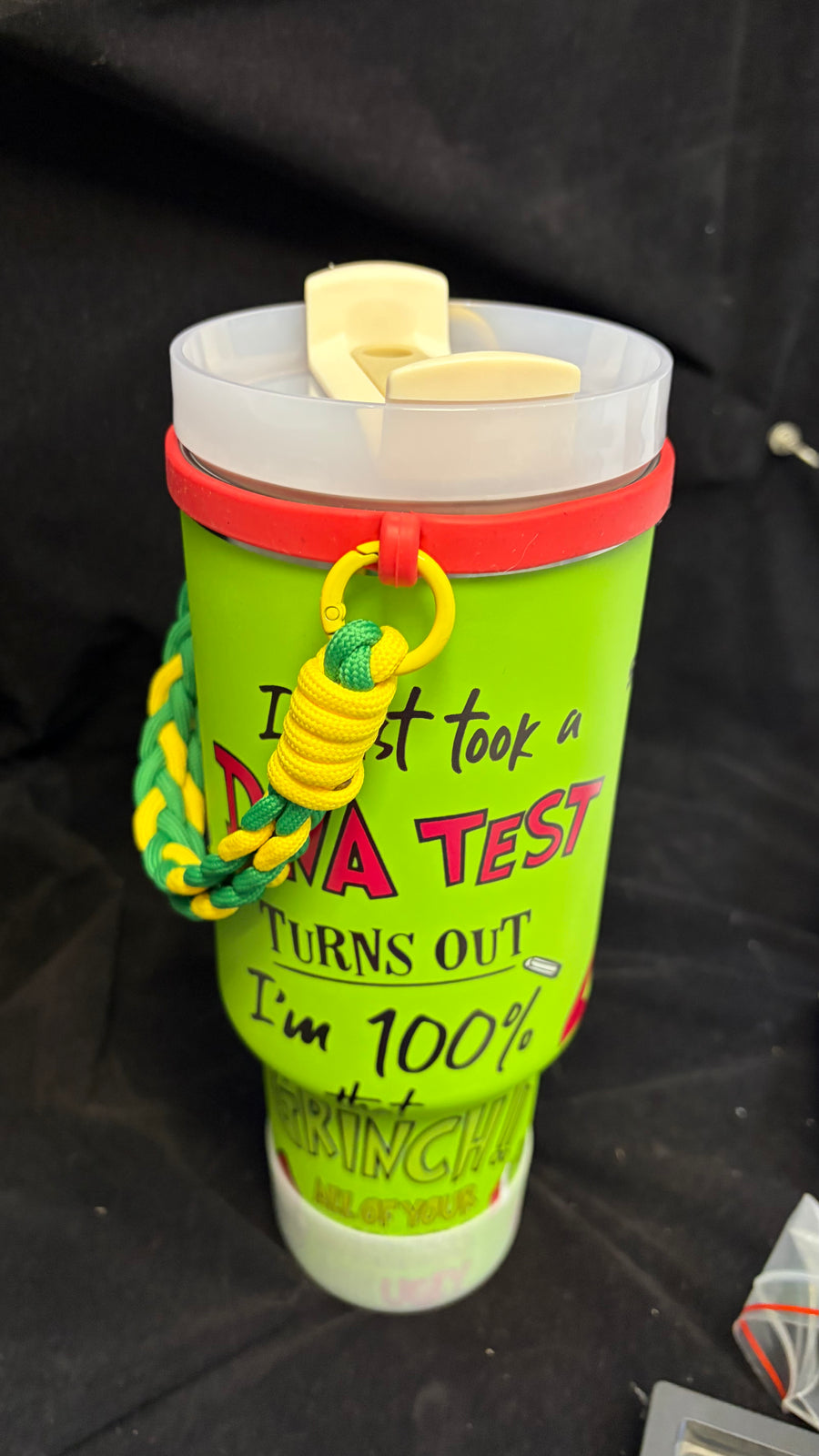 40oz Grinch tumbler——Accessories Included Shipment